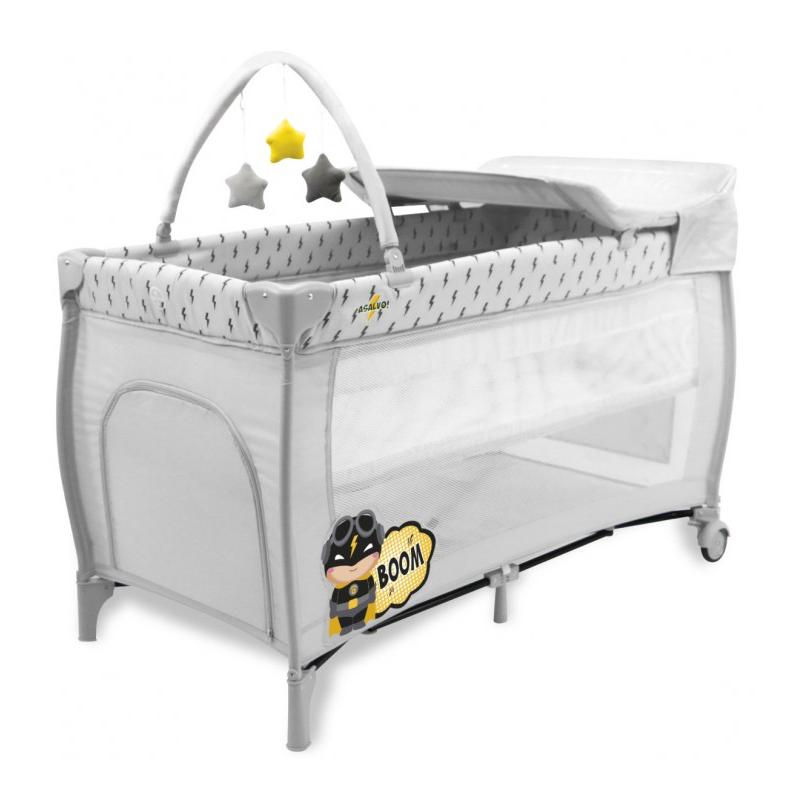 Cuna de Viaje Mix Plus Asalvo Molinillo