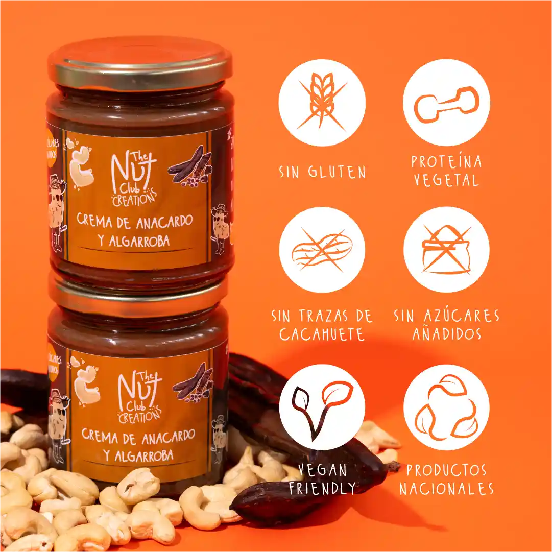 Crema De Anacardo Y Algarroba 4 Tarros_3