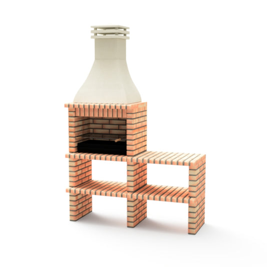 Barbacoa Khiva Plus con bancada, Movelar