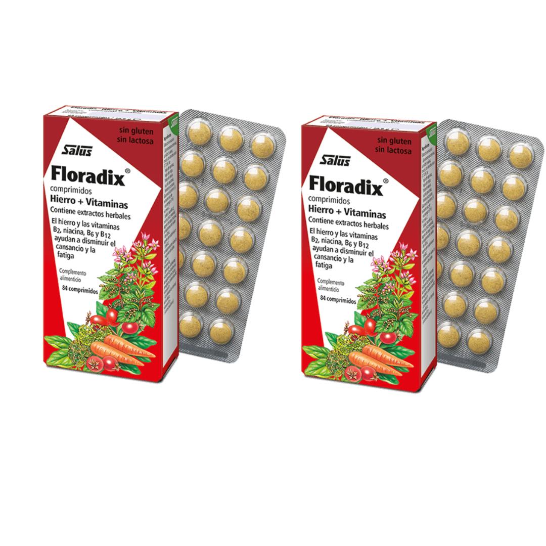 Pack 2 x Floradix Salus 84 Comp
