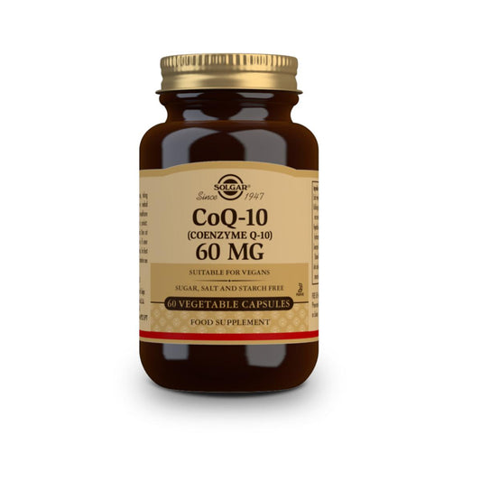 Coenzima CoQ10 (vegana), 30 cápsulas vegetales (60mg)