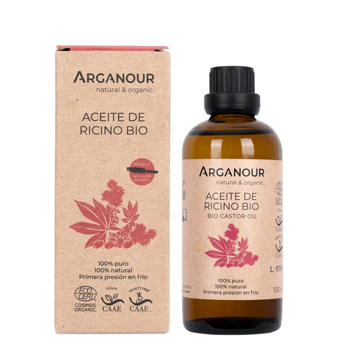 Aceite de ricino Bio Arganour 100 ml