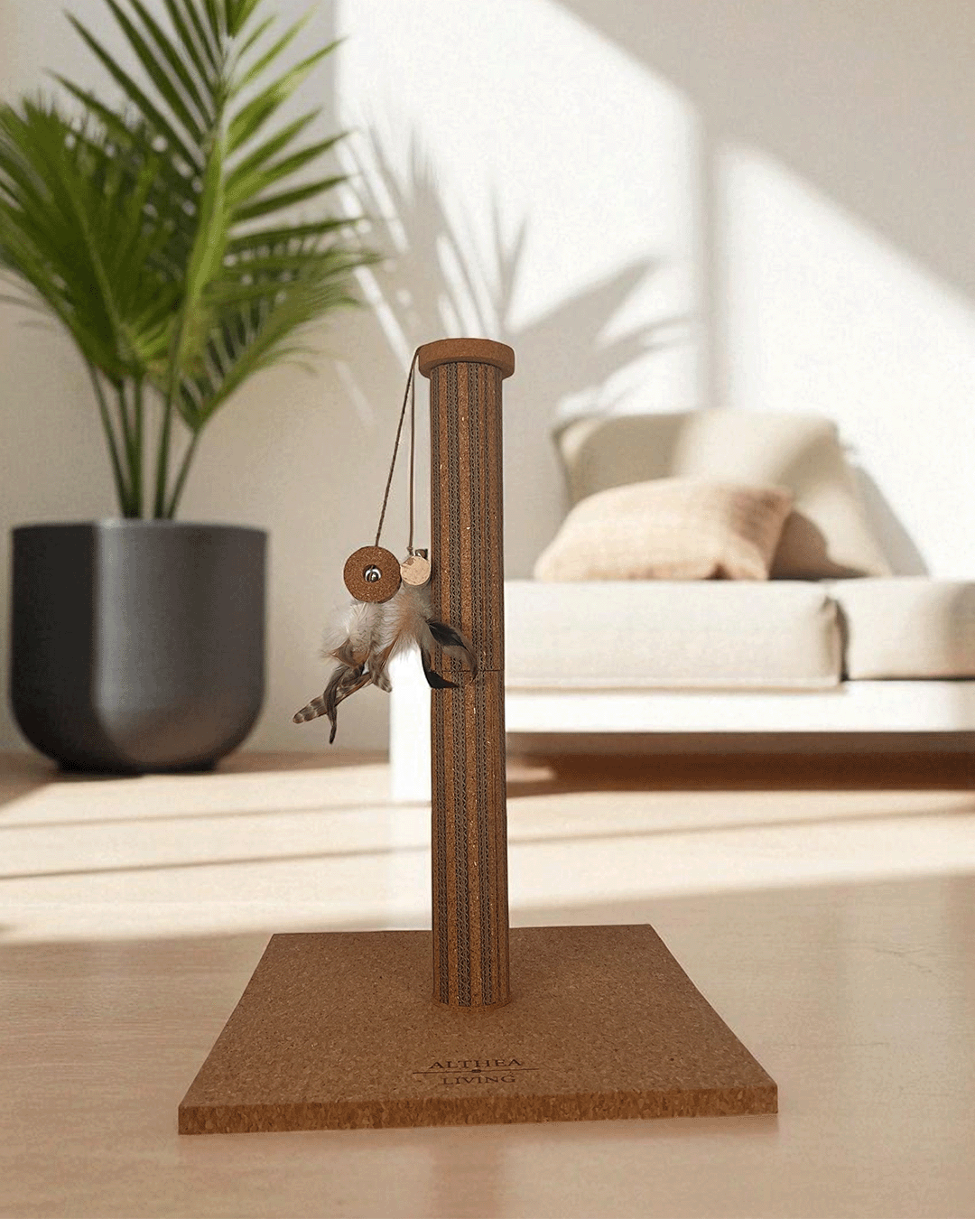 Poste Rascador De Corcho Brisa
