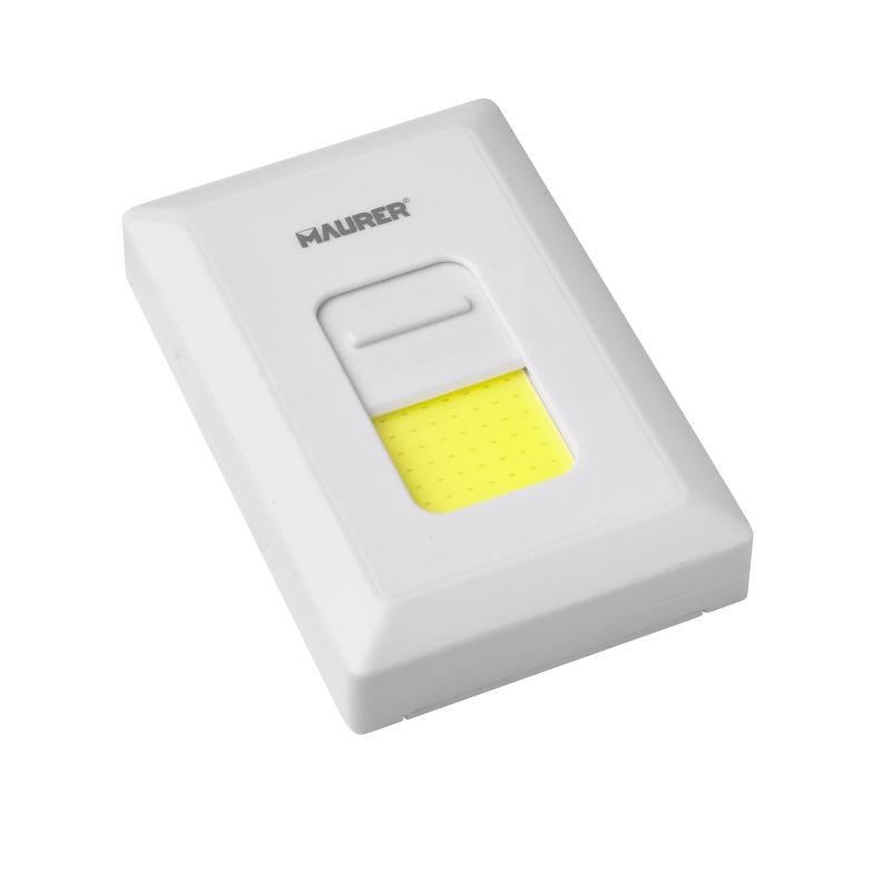 Linterna / Luces Led Para Pared / Armario Tipo Interruptor A Pilas (4 Aaaa)	400 Lumenes (fijación Mediante Pegatina O Iman)