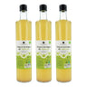 Pack 3x Vinagre de manzana ECO sin filtrar Planeta Huerto 750 ml