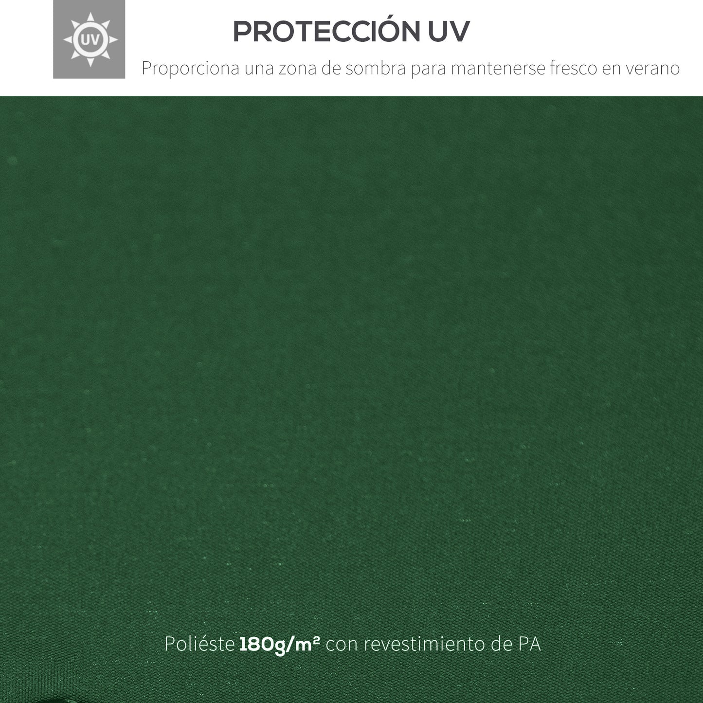 Outsunny Techo De Reemplazo 3x3m Para Estructura De Carpa Pabellón_5