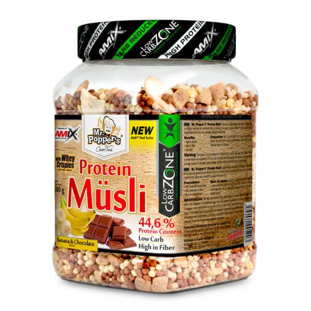 Protein Müsli 500 Gr Plátano - Chocolate_0