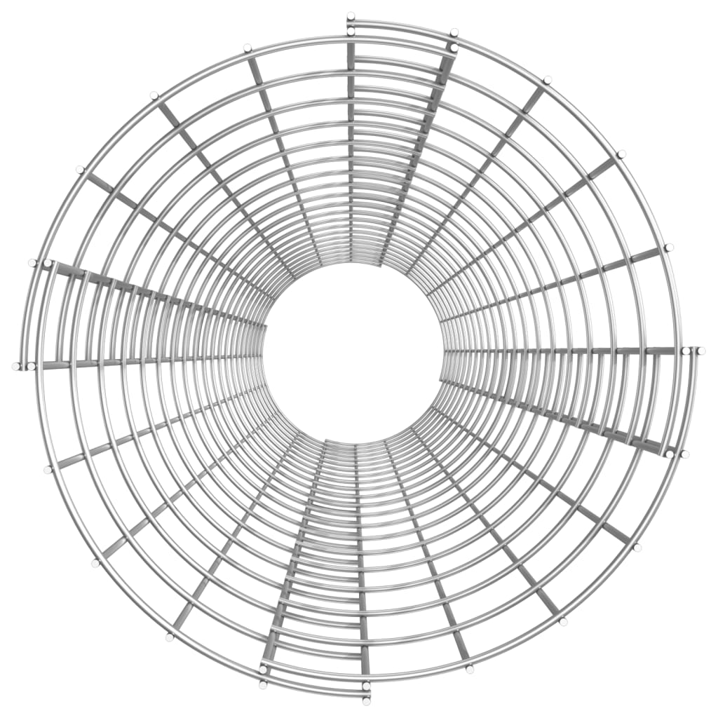 Poste Circular De Gaviones Acero Galvanizado Ø30x200 Cm / Vetonek_5