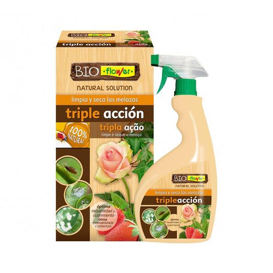 Triple acción contra Insectos, Melazas y Hongos BioFlower Concentrado
