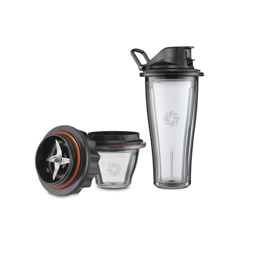 Set Vasos Vitamix Ascent 1x225ml + 1x600ml + Base Cuchillas_0
