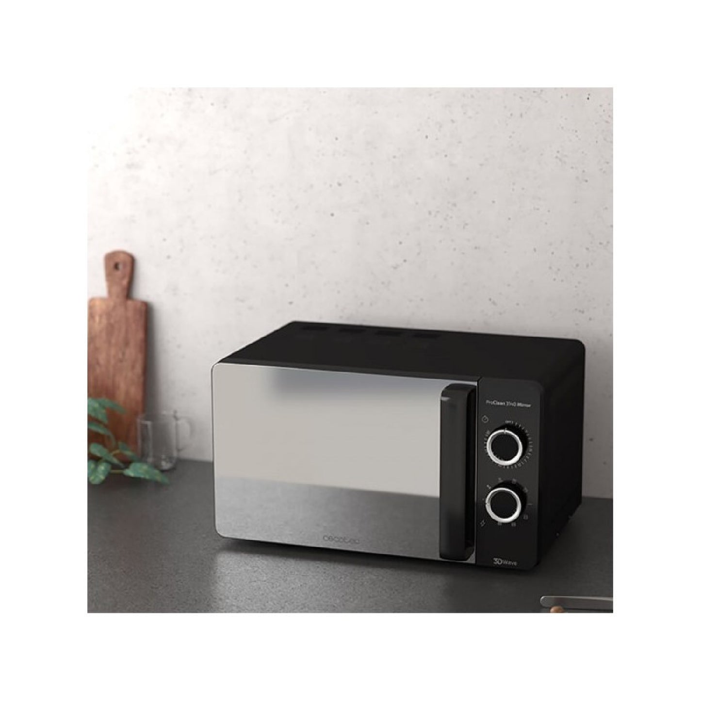 Microondas Negro Proclean 3140 Mirror. 700 W Con 6 Niveles, Grill 800w, 20l, Revestimiento Ready2clean Para Mejor Limpieza, Tecnología 3dwave, Diseñ_4