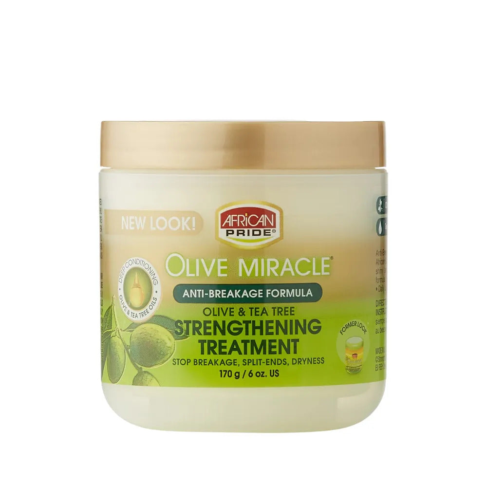 African Pride Olive Miracle Anti-breakage Hair Cream 177ml_0