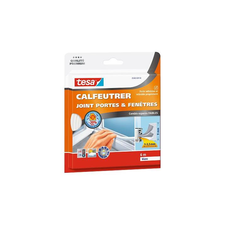 Burlete de caucho Perfil E 6m x 9mm marrón