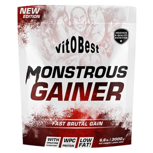 Monstrous Gainer 3 Kg Fresa