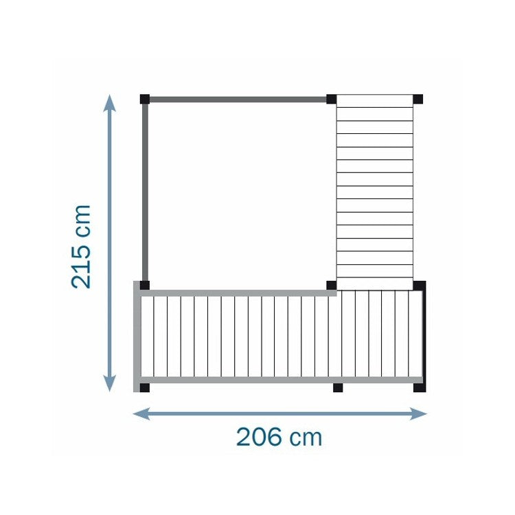 Parque Infantil Masgames Crossfit Xl Tobogan.