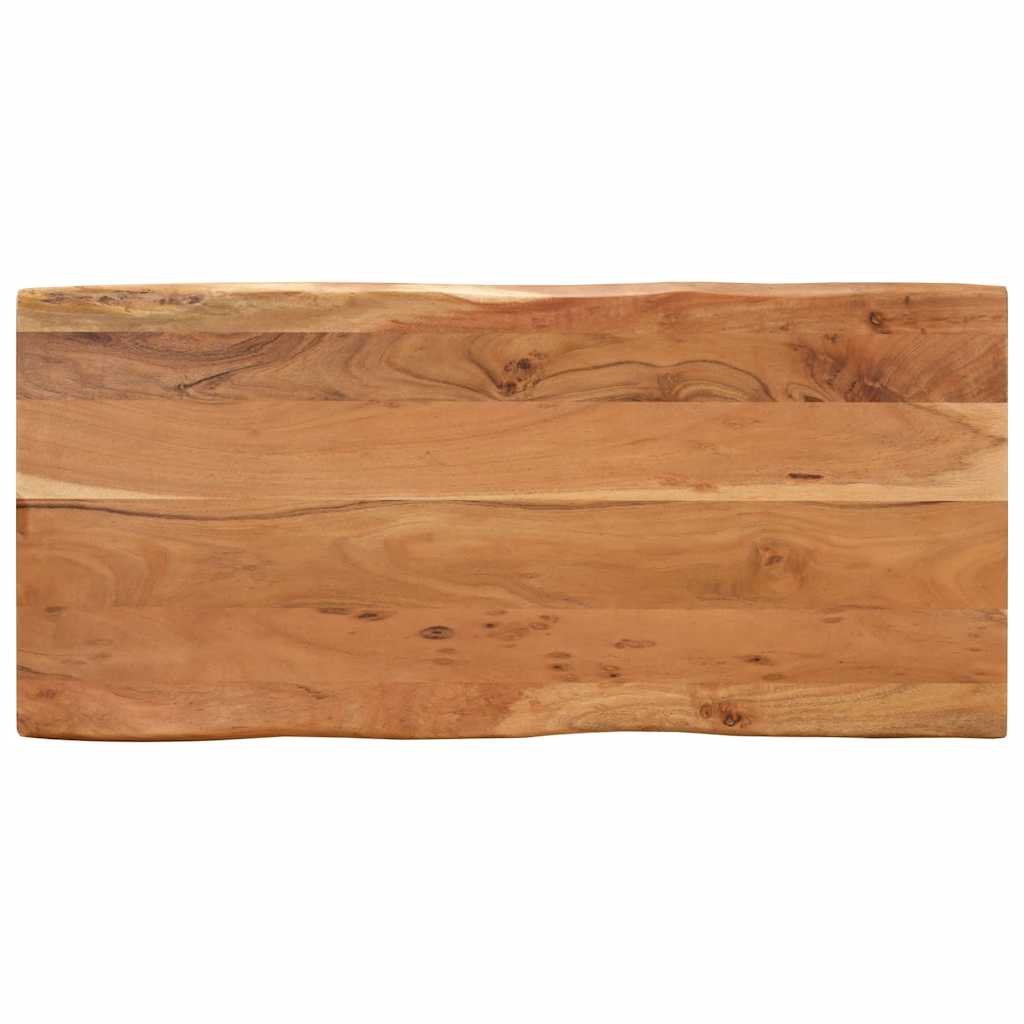 Mesa De Comedor Madera Maciza De Acacia 110x50x76 Cm_4