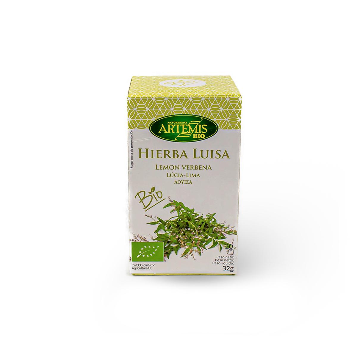 Hierba Luisa para Infusión Artemis Bio 20 bolsitas