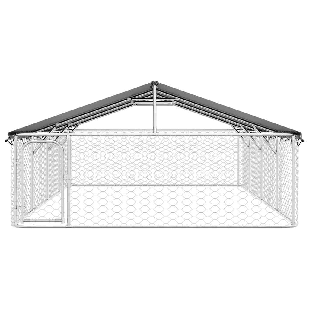Perrera De Exterior Con Tejado 600x300x150 Cm_5