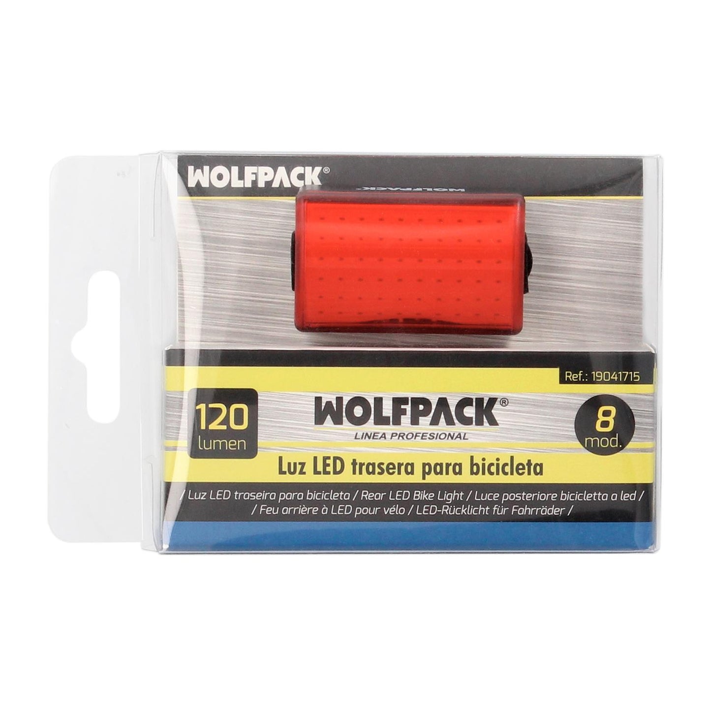 Luz Led Trasera Para Bicicleta / Patinete 120 Lumenes (8 Modos) Bateria Recargable Usb