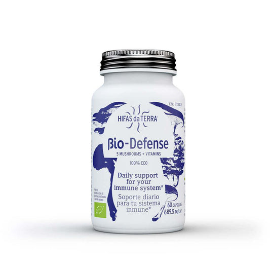Bio Defense Hifas da Terra 60 cápsulas 5 mushrooms + vitamins