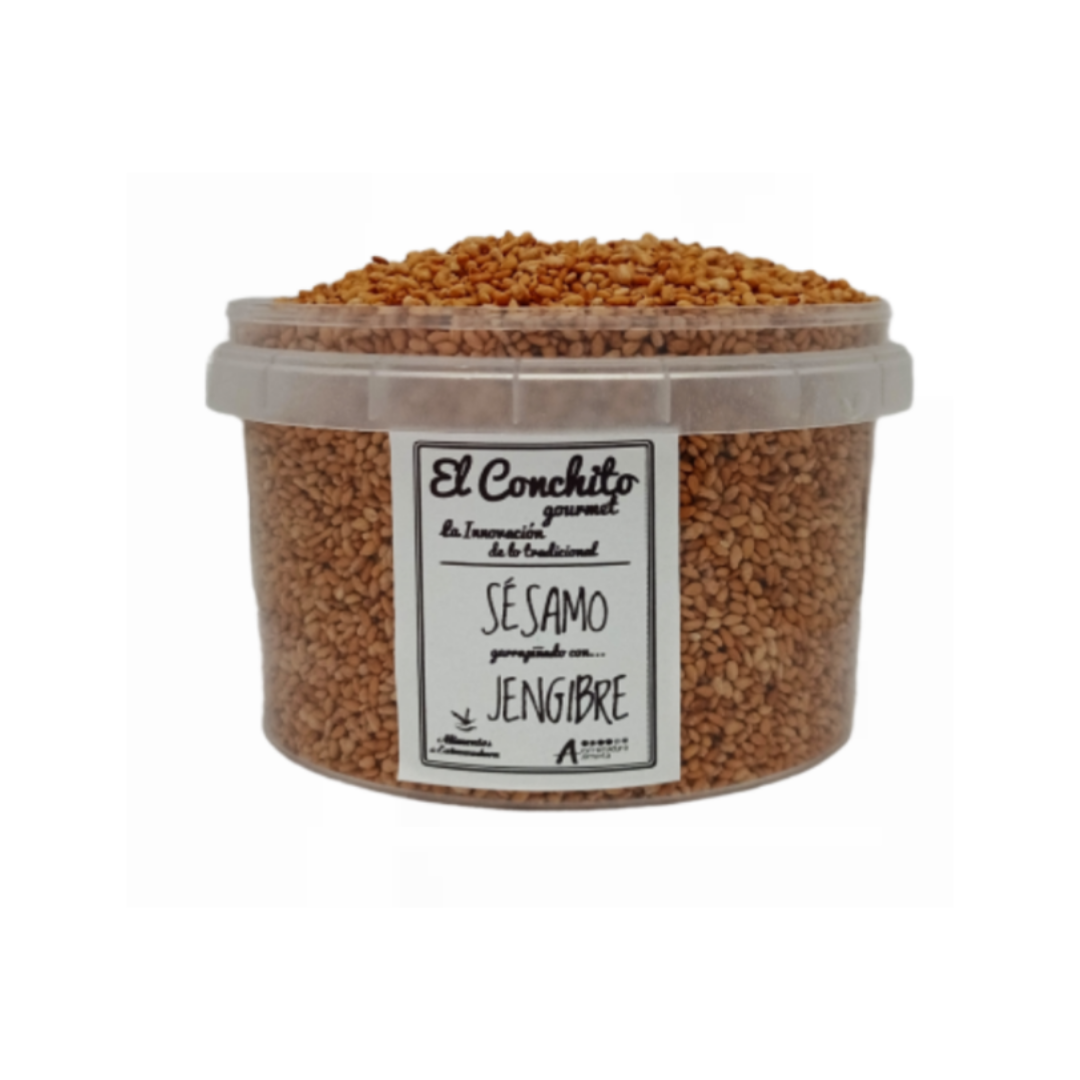 Sésamo Garrapiñado Con Jengibre Tarrina 260 G_0