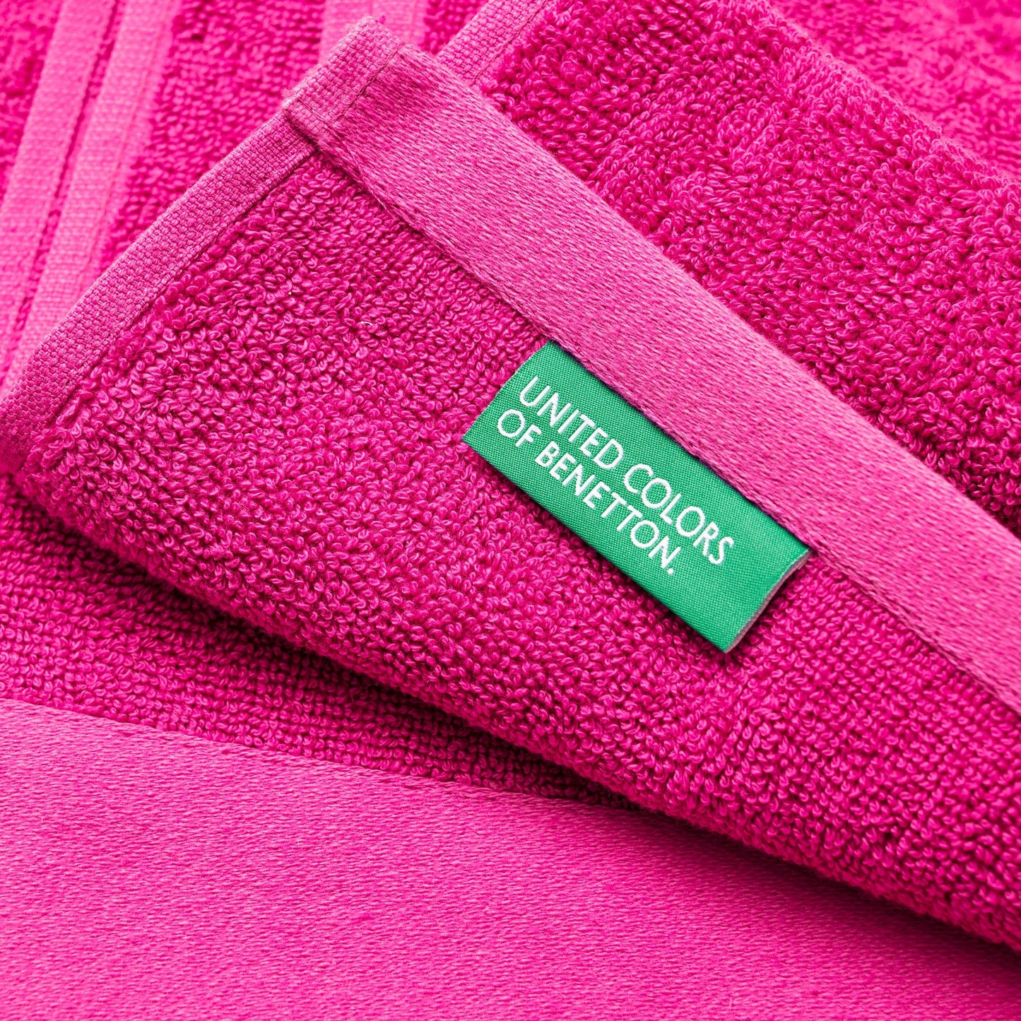 Toalla 70x140cm Algodón Orgánico 450gsm Fucsia Be_5