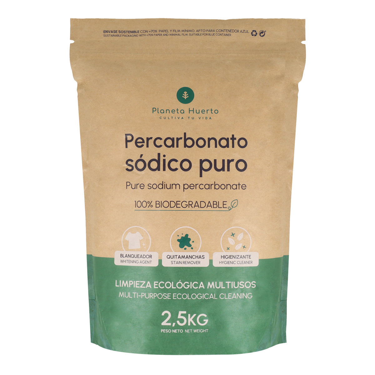 Percarbonato sódico Planeta Huerto 2,5 kg