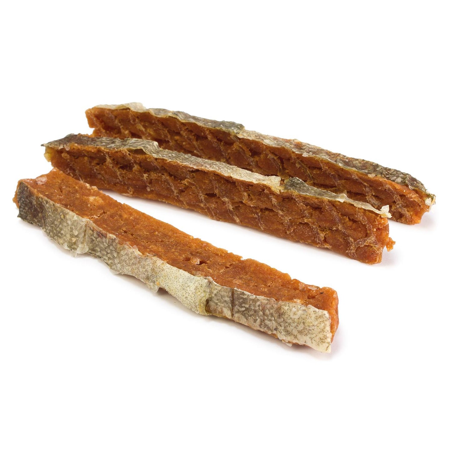 Snack natural para perros Barritas de salmon con piel  Arquivet 1 Kg