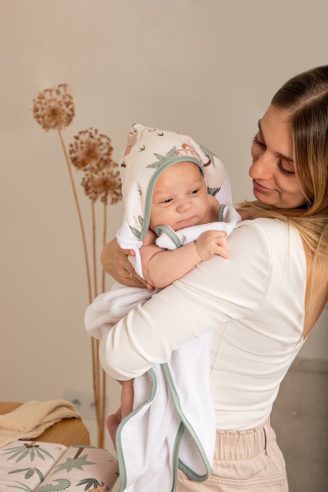 Capa De Baño Maxi 70x120 Cm Bambu Tropic Fun