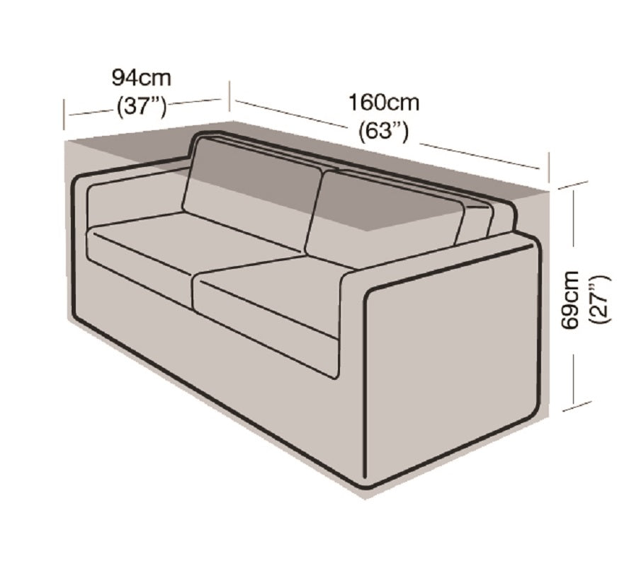 Funda Sofa 2 Plazas Grande Easy-cover