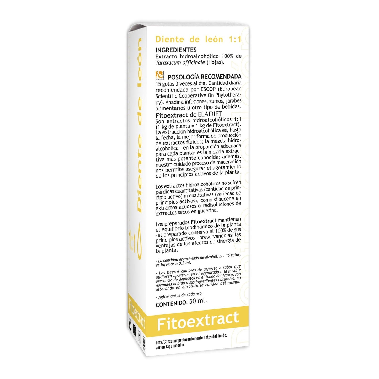 Fitoextract Diente Leon Eladiet 50 ml