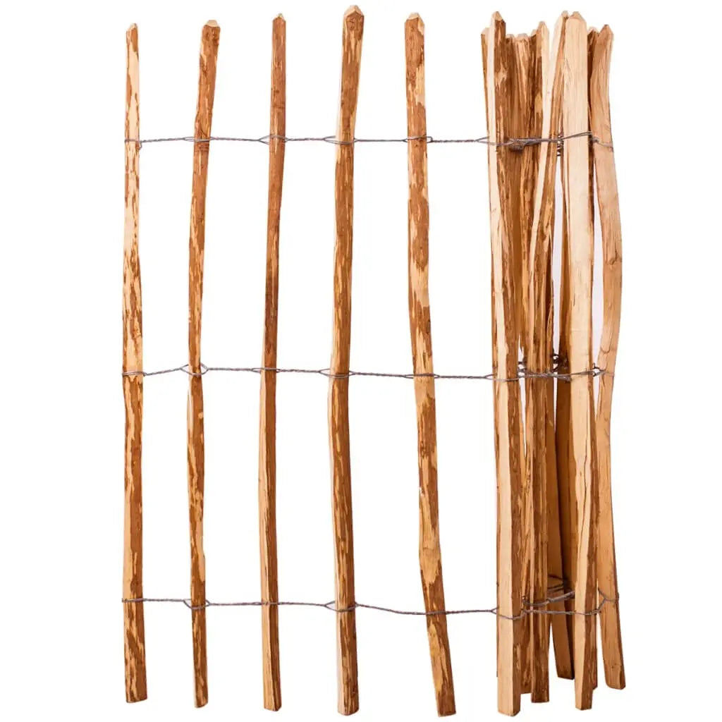 Valla De Jardin De Madera De Avellano 120x250 Cm / Vetonek_3