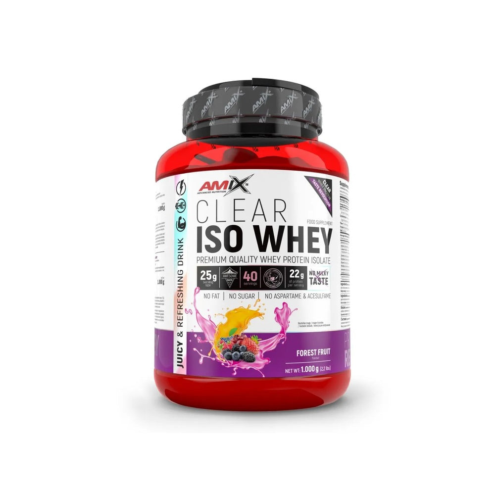 Clear Iso Whey 1 Kg Frutas Del Bosque