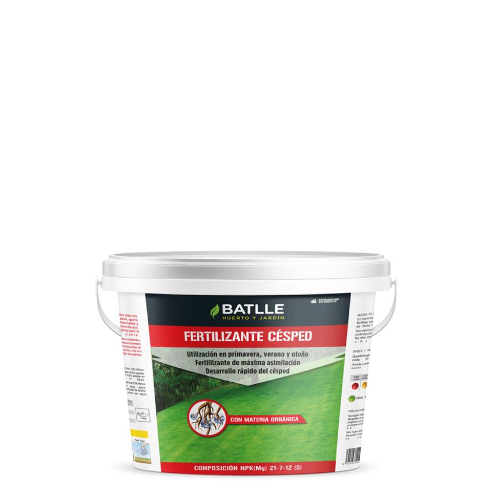 Fertilizante césped granulado Batlle 5kg