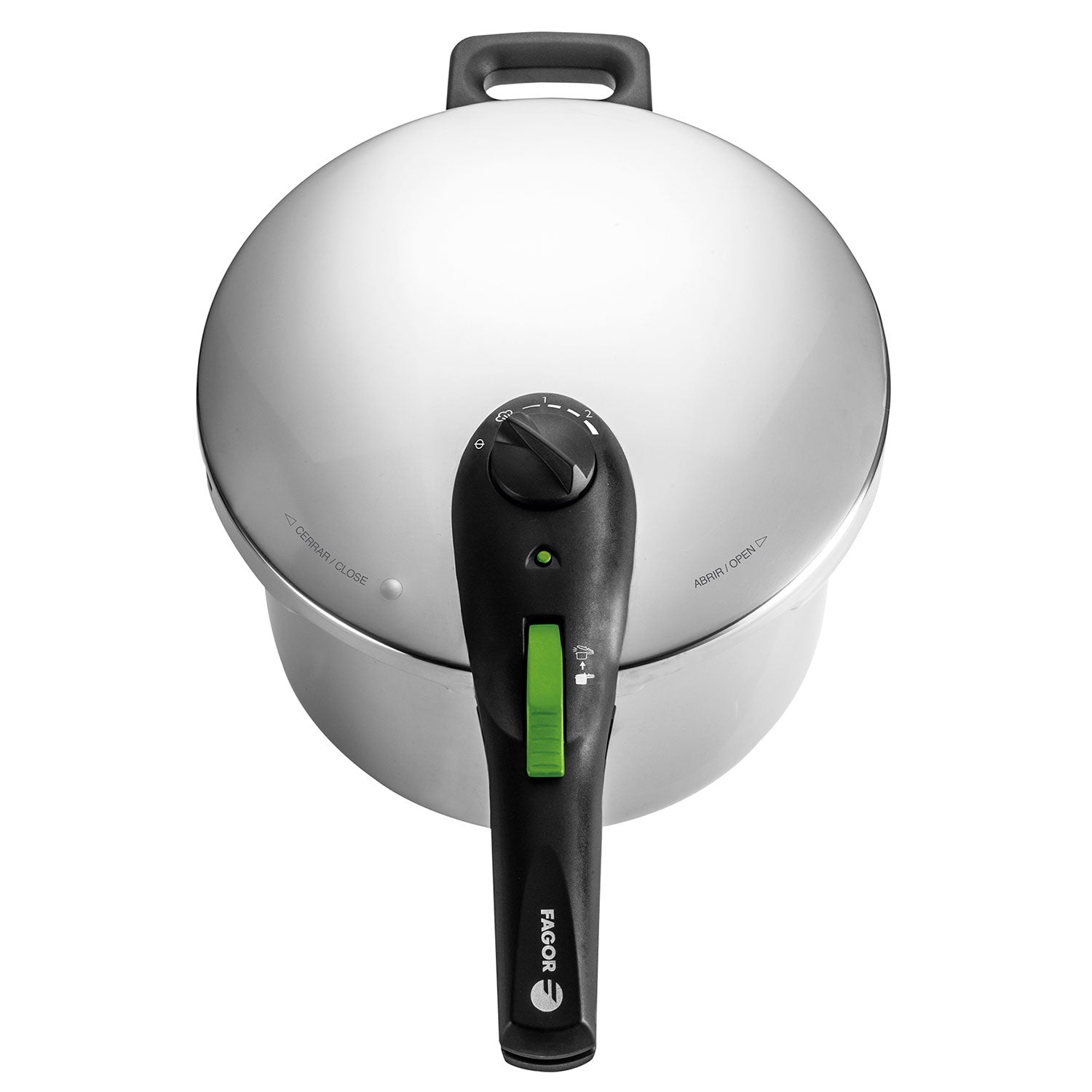 Olla A Presión 6 + 4 Litros, Inducción, Express Super Rápida, Acero Inox. 18/10, Todas Cocinas Fagor Fagor Rapid Xpress 6/4 Plata, 81opfgrap46