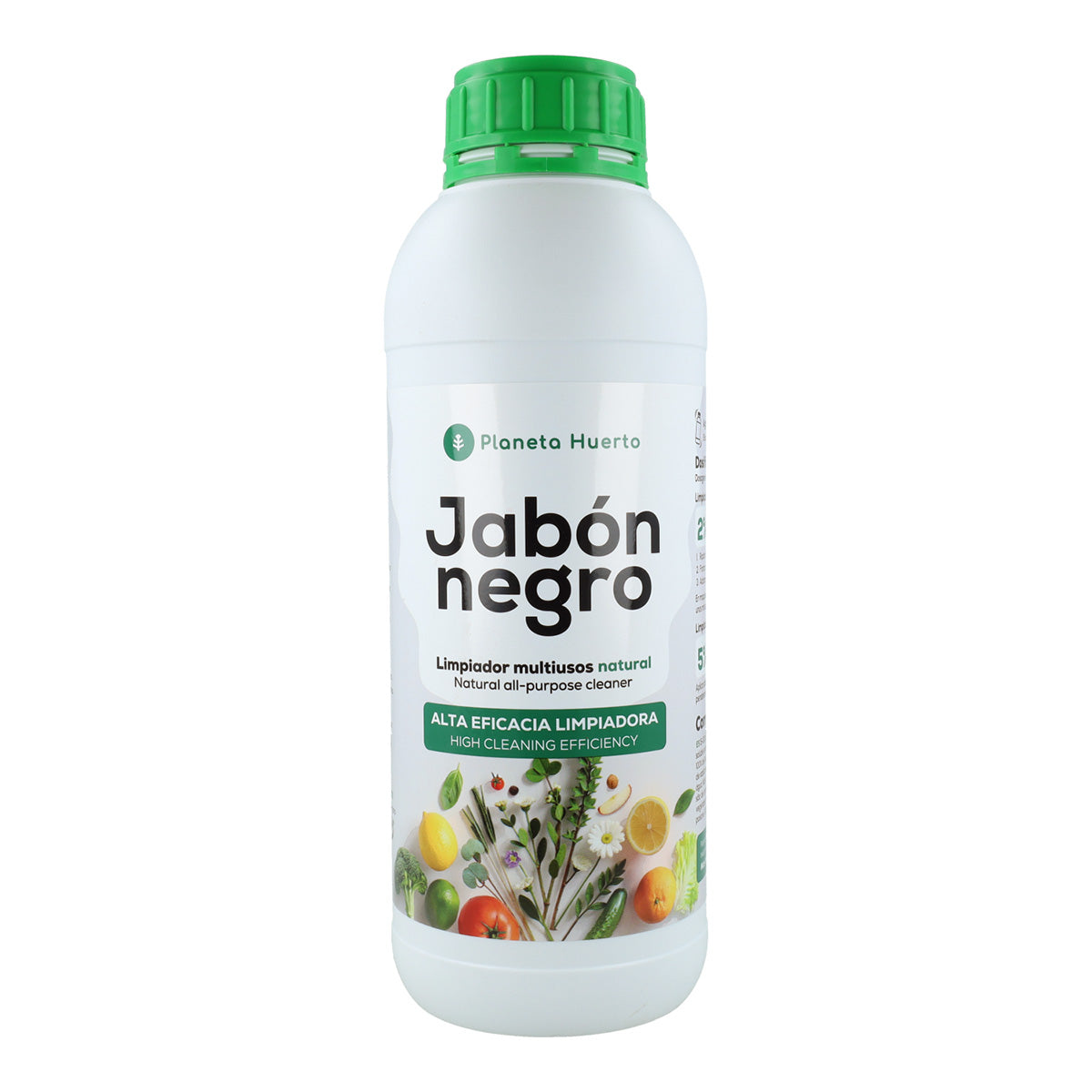 Jabón potásico Negro Planeta Huerto 1 L