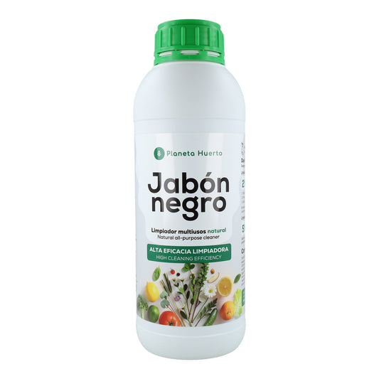 Jabón potásico Negro Planeta Huerto 1 L