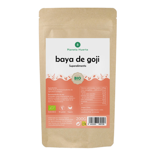 Baya de Goji Salvaje Eco Planeta Huerto 200 g