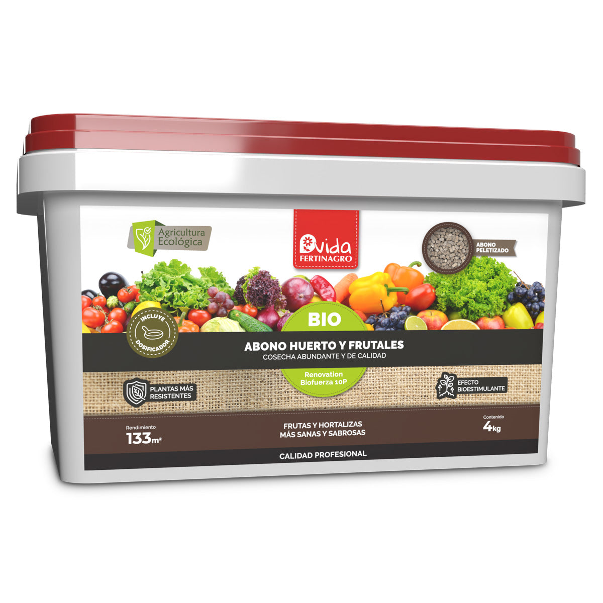 Abono huerto y frutales BIO Fertinagro 4 kg