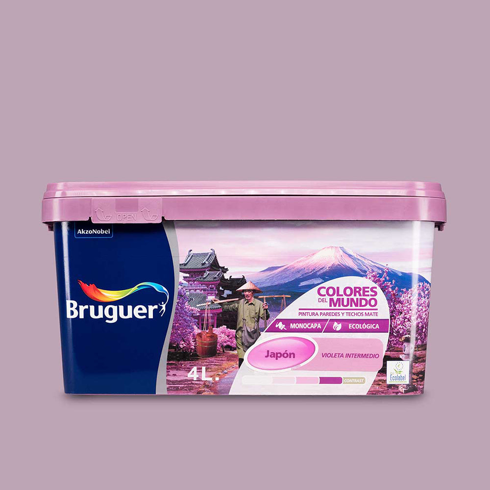 Pintura Plástica cdm - 4 L - Japón - Violeta Intermedio_0