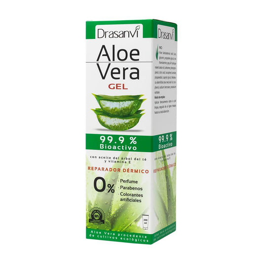 Gel aloe vera facial y corporal BIO, Drasanvi 400 ml
