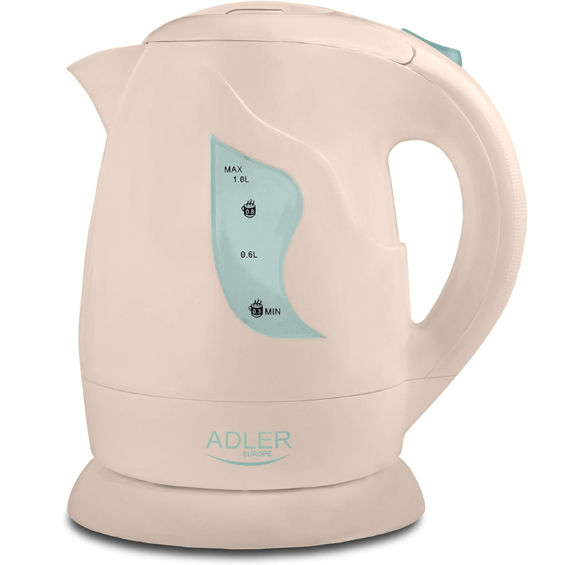 Hervidor De Agua Adler Ad 08 W 1 L Blanco 850 W