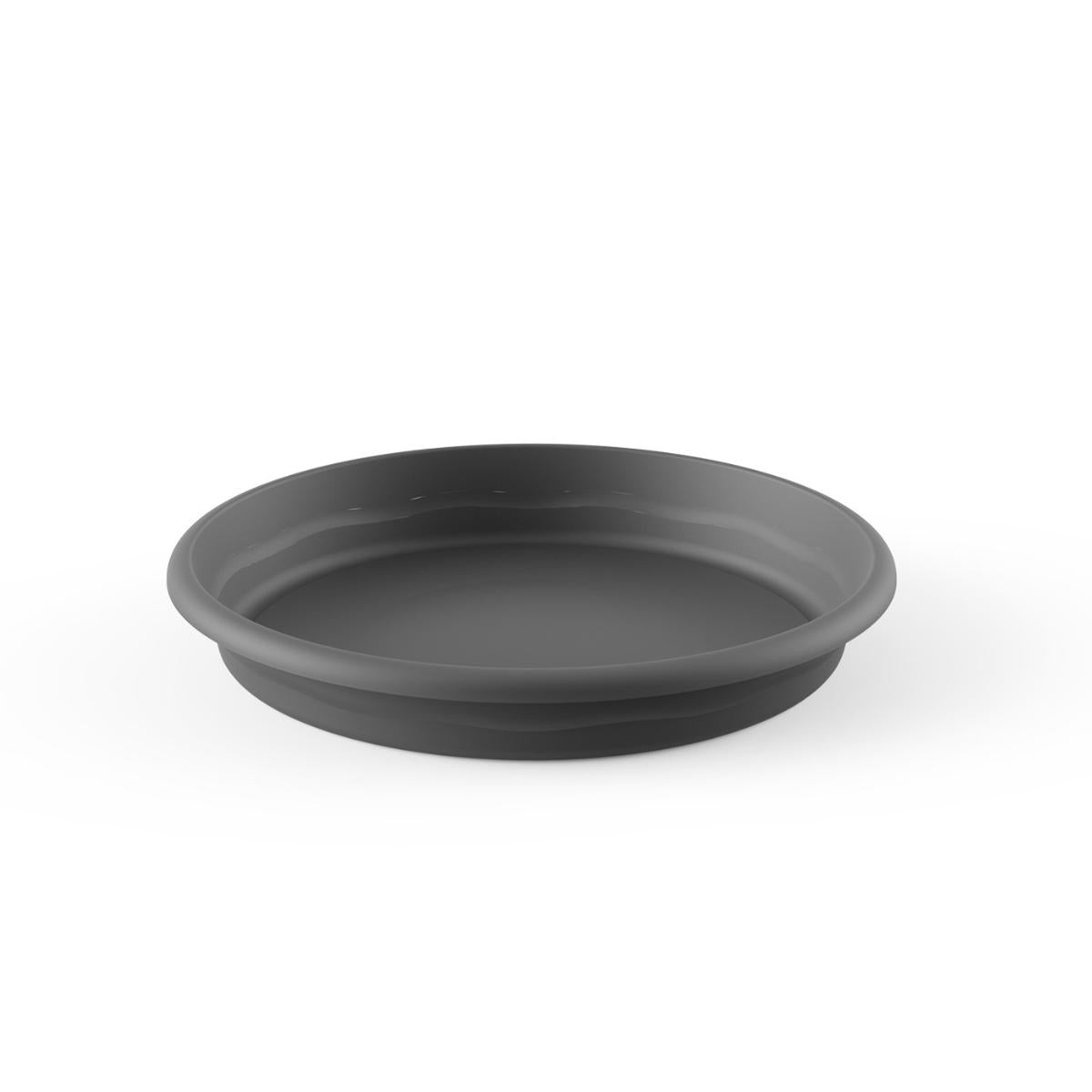 Plato maceta terra color antracita D 22 x 3,3