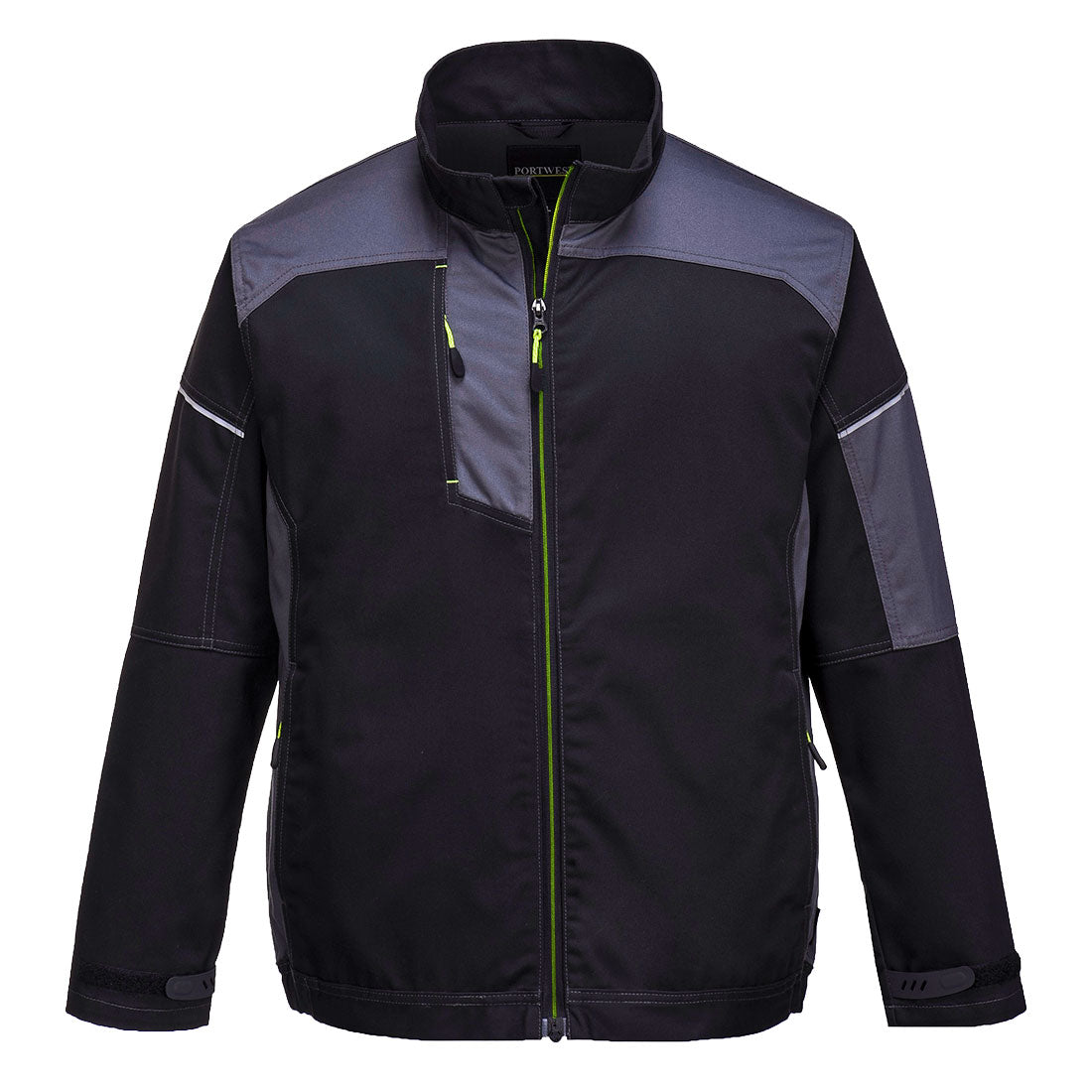 Chaquetas De Trabajo De Poliéster Y Algodón / Xxxl / Negro-gris_0