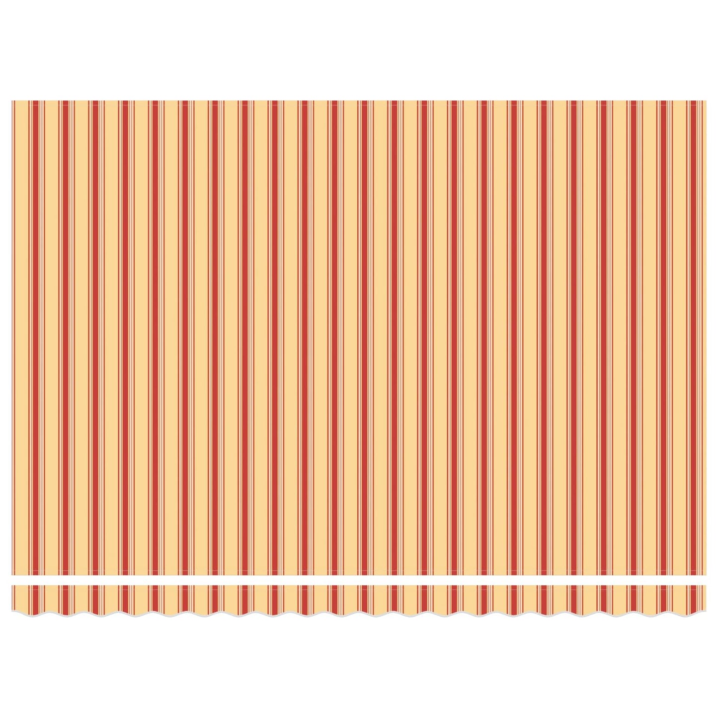 Toldo Retráctil Amarillo Y Naranja 450 X 350 Cm Tela Y Aluminio_5