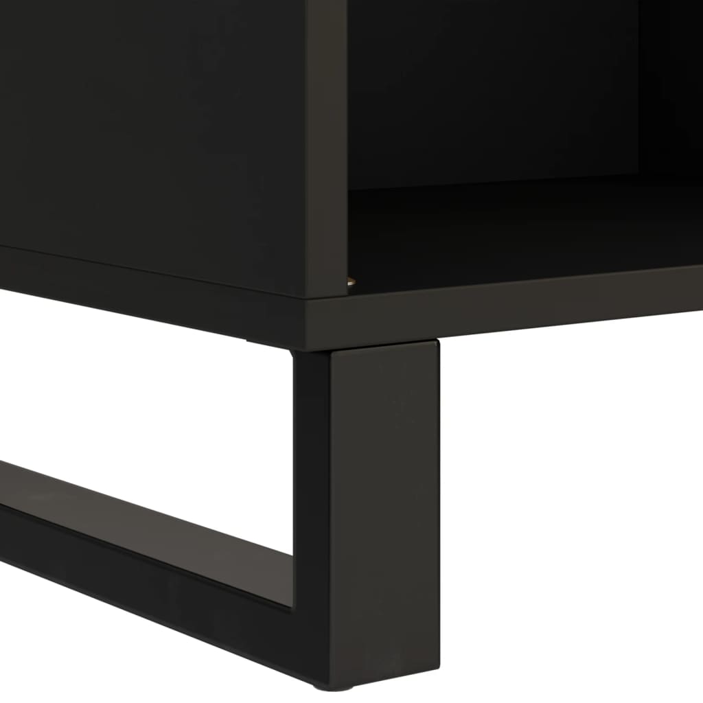 Armario Auxiliar Madera Maciza De Mango 85x33x107 Cm_4