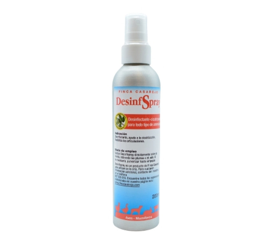 Desinfspray - Spray 100% Natural Para Las Heridas De Los Animales - Cura Heridas En Mamíferos Y Aves -200ml_0