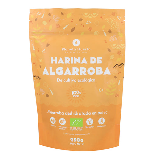 Harina de Algarroba ECO, Planeta Huerto, 250 g