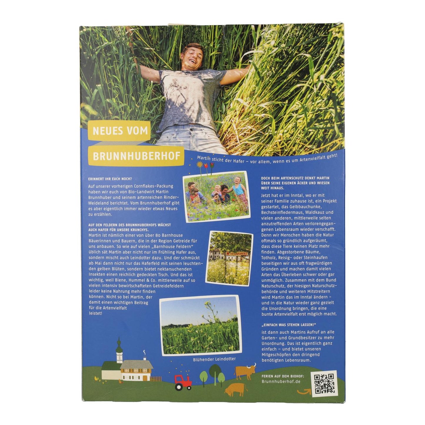 Corn Flakes Original BIO Barnhouse 375 g