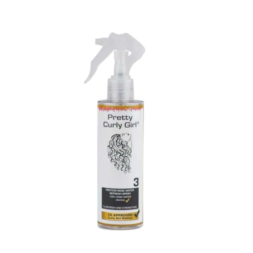 Pretty Curly Girl 3 Rose Water Refresh Spray 200ml_0